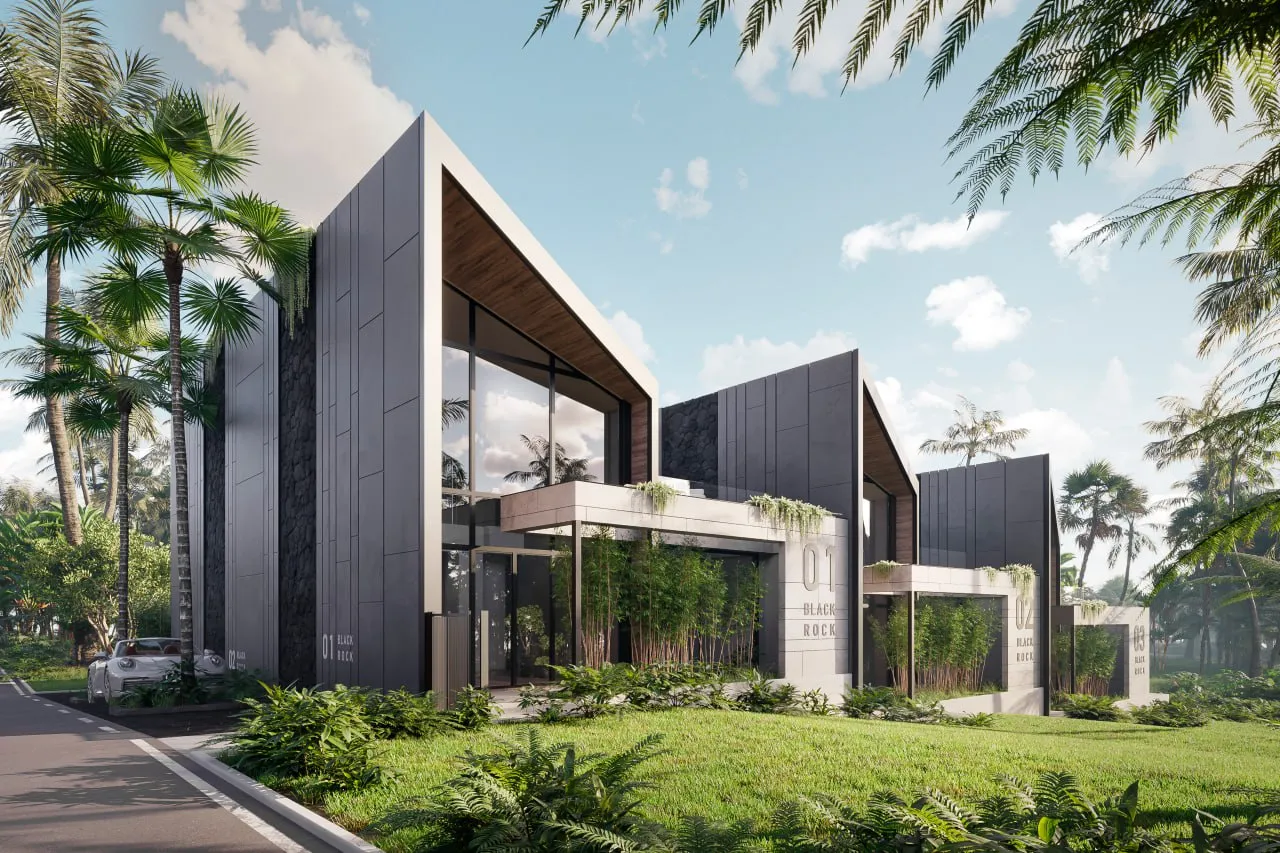 Black Rock exterior view