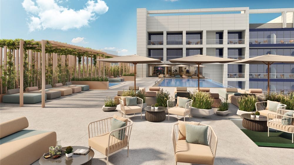 Bloom Arjaan by Rotana architecture