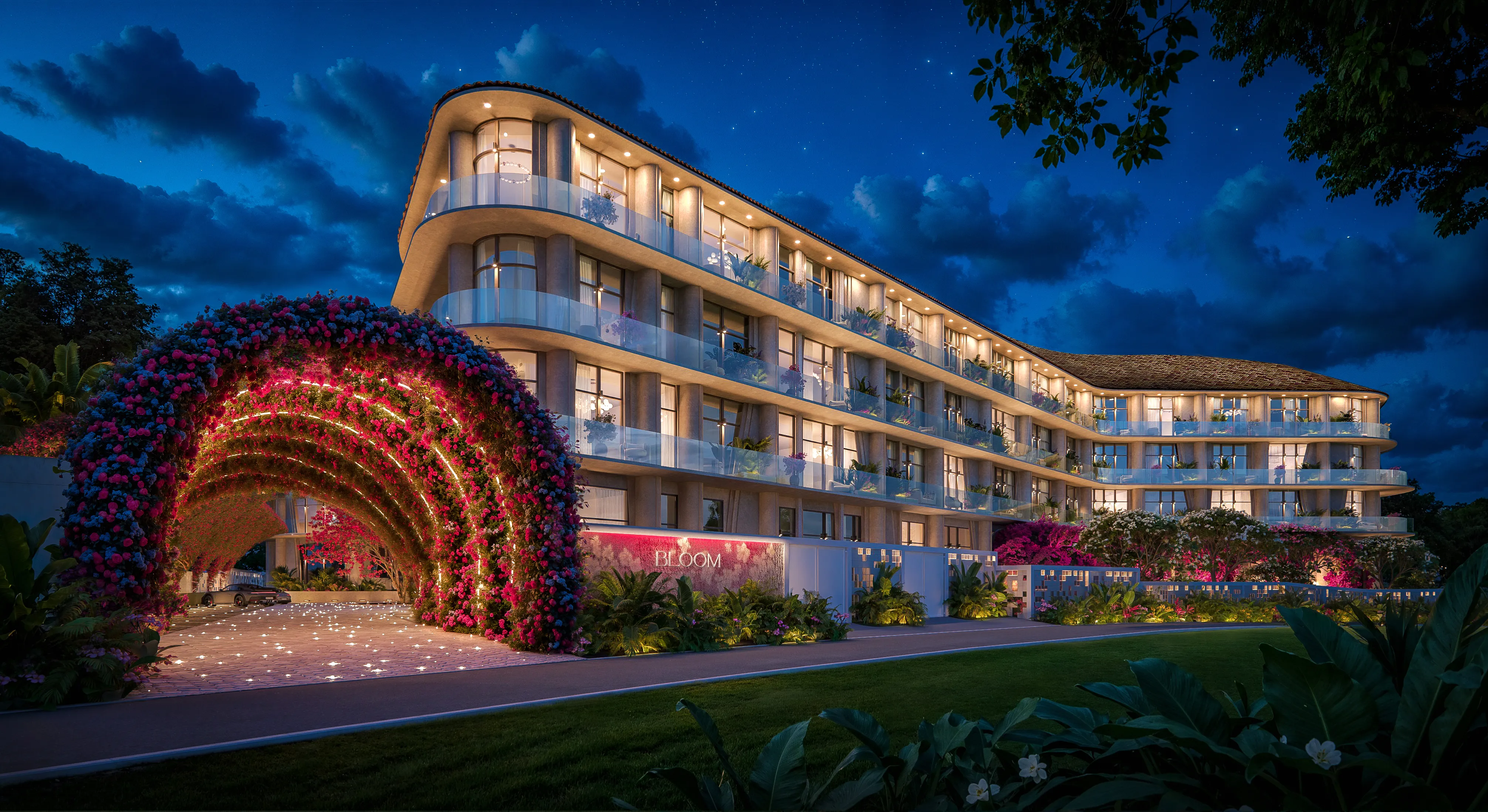 Bloom Hotel Melasti architecture