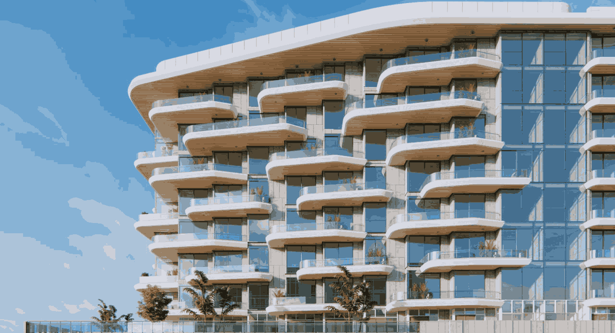 Blue Marina Residence exterior view