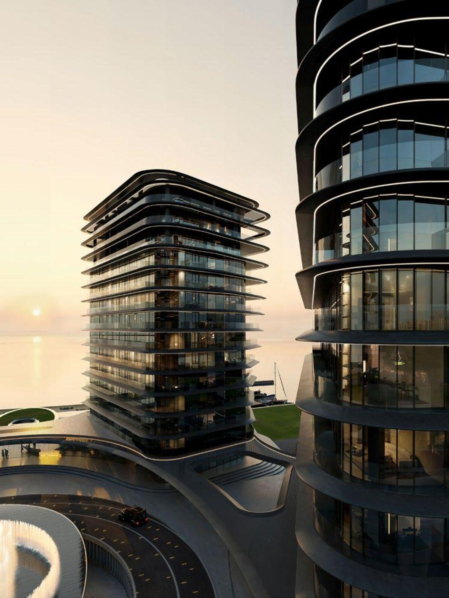 Brabus Island architecture