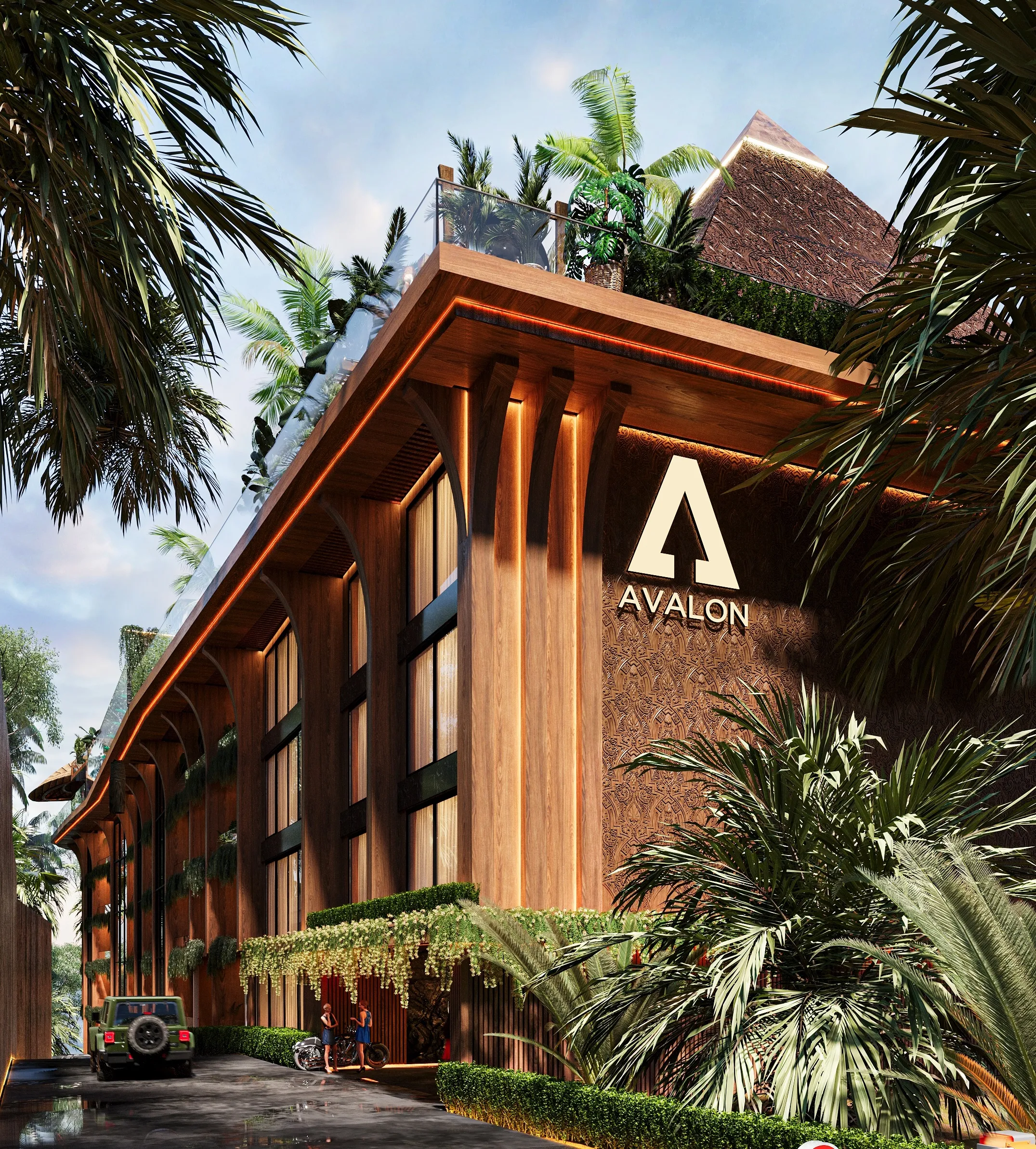 Buddha Club House architecture