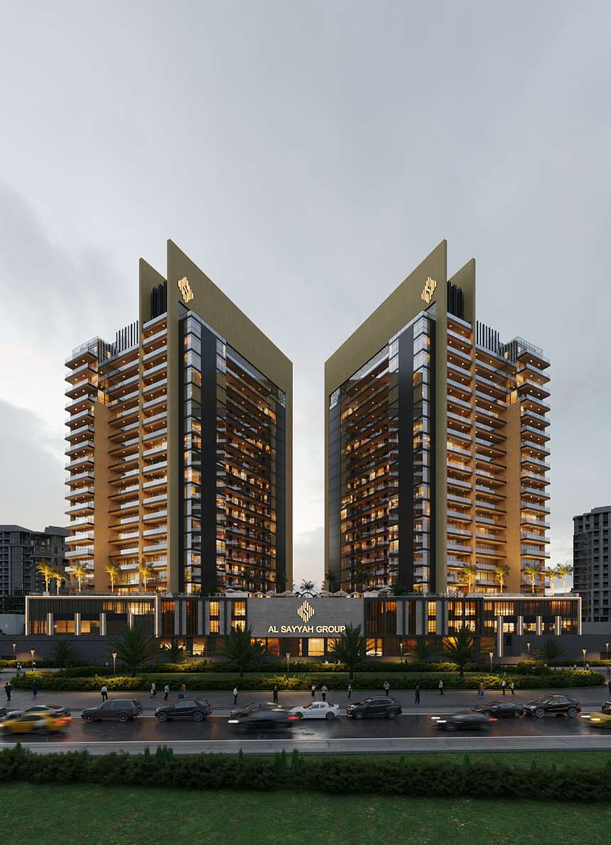 Butterfly Towers exterior view