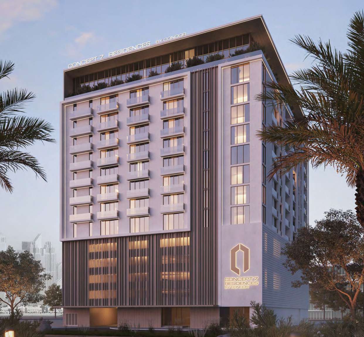 Concept 7 Residences exterior view