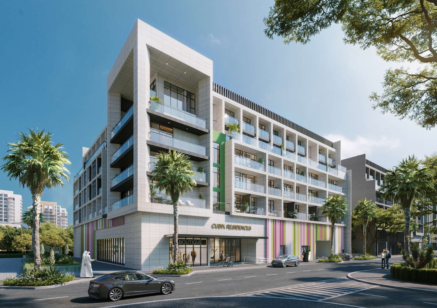 Cubix Residences exterior view