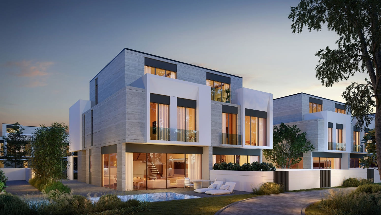 D Villas exterior view