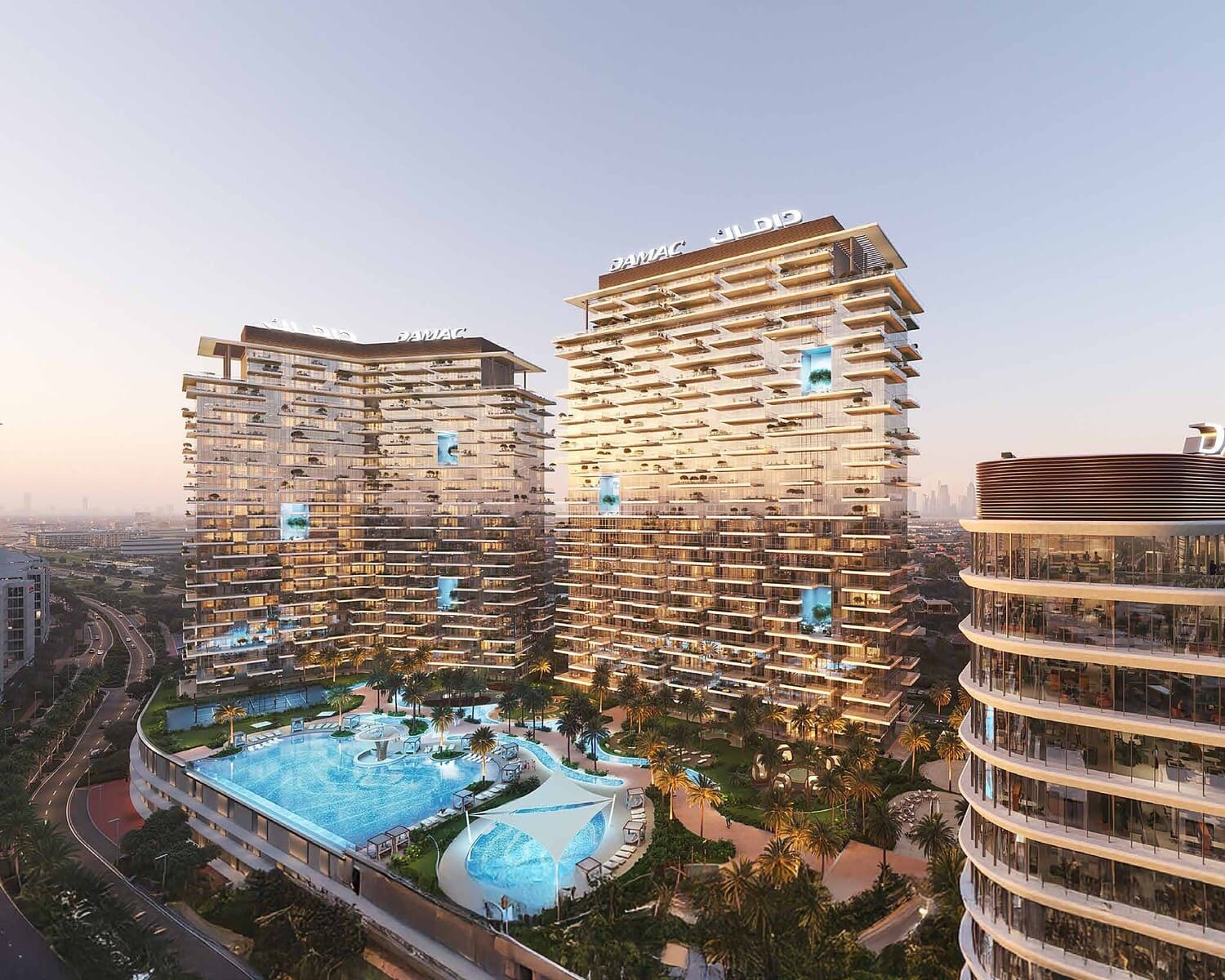 Damac District exterior view