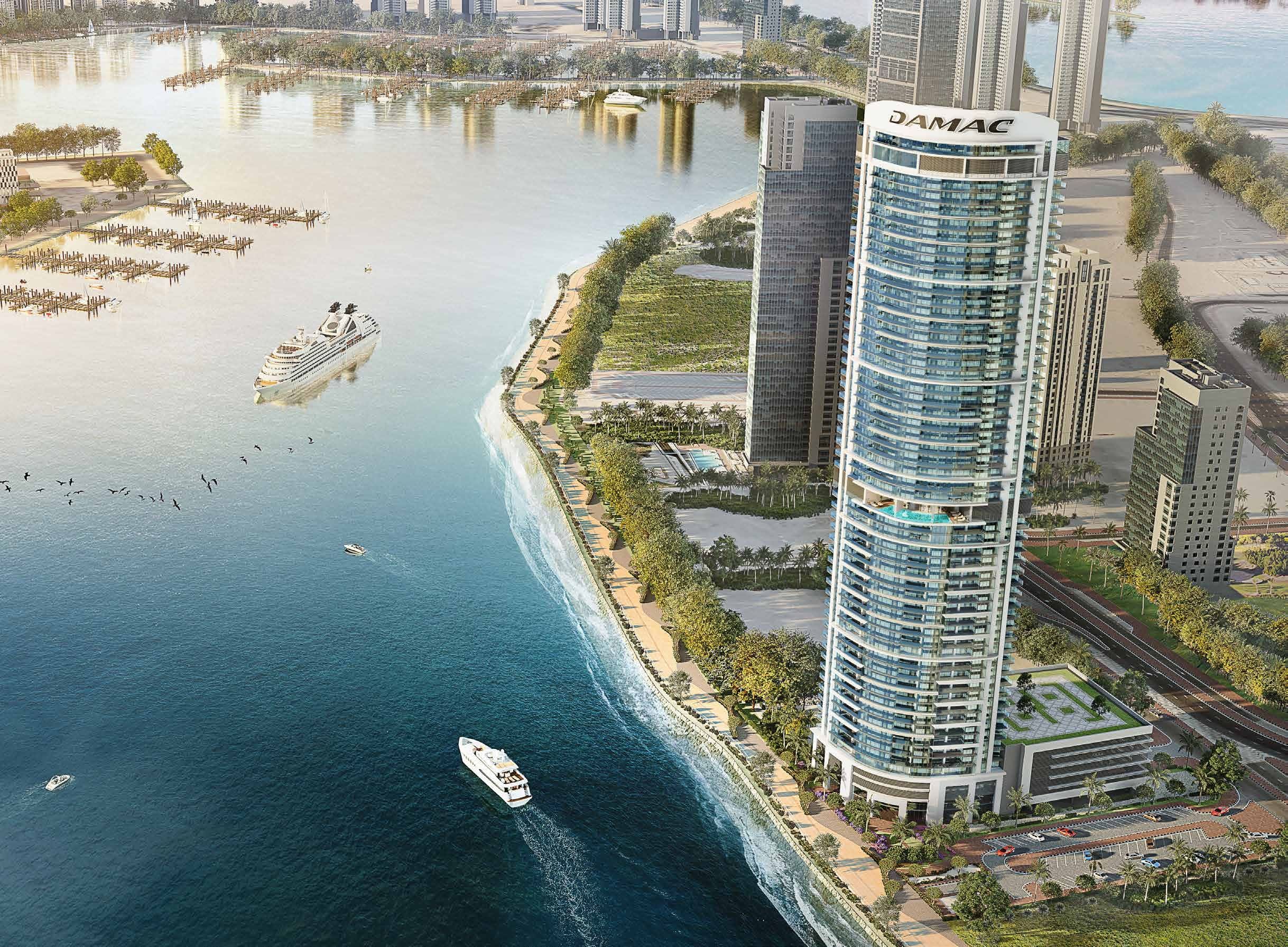 Damac Harbour Lights exterior view