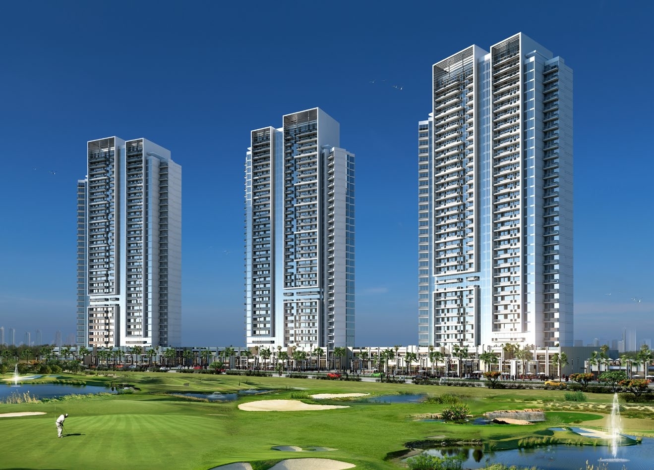 Damac Hills - Bellavista exterior view
