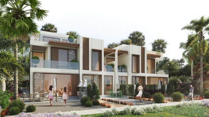 Damac Lagoons Marbella exterior view