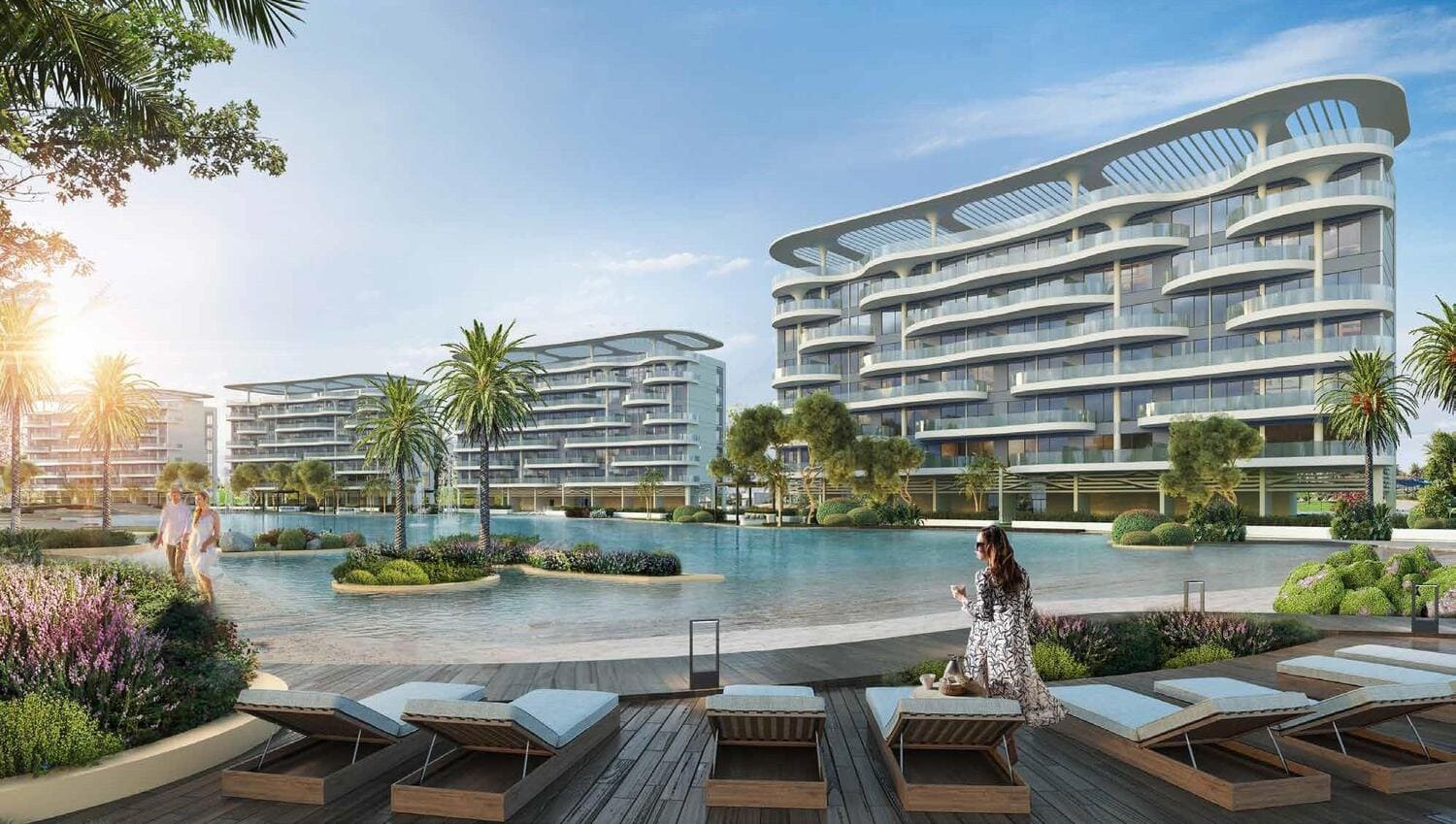 Damac Lagoons Views exterior view