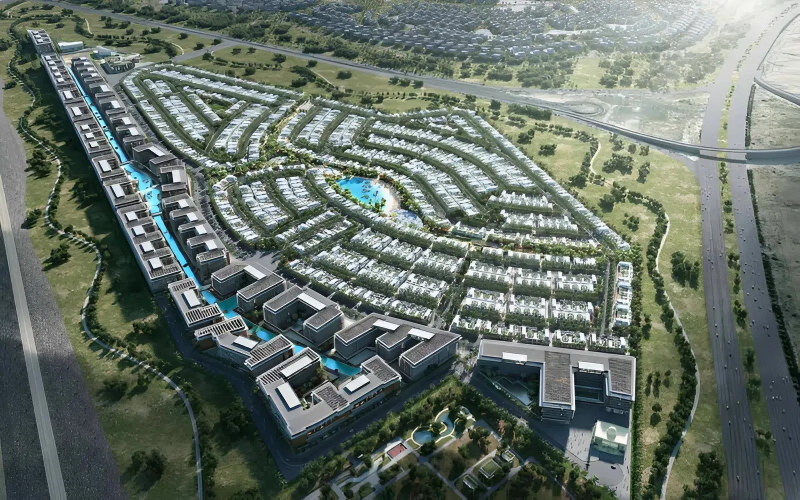 Damac Riverside Views exterior view