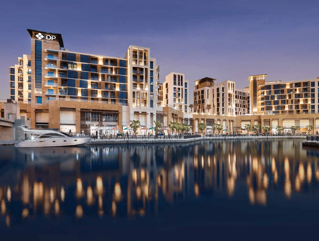 Dubai Wharf exterior view