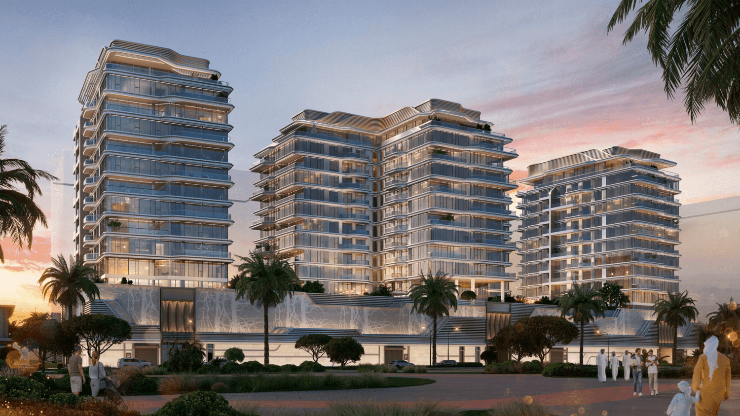 Edgewater Residences 1, 2 and 3 exterior view