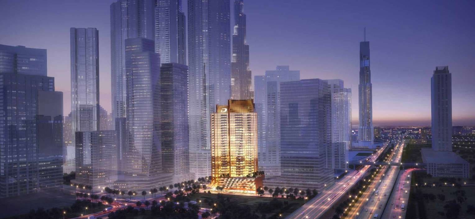 Elegance tower exterior view