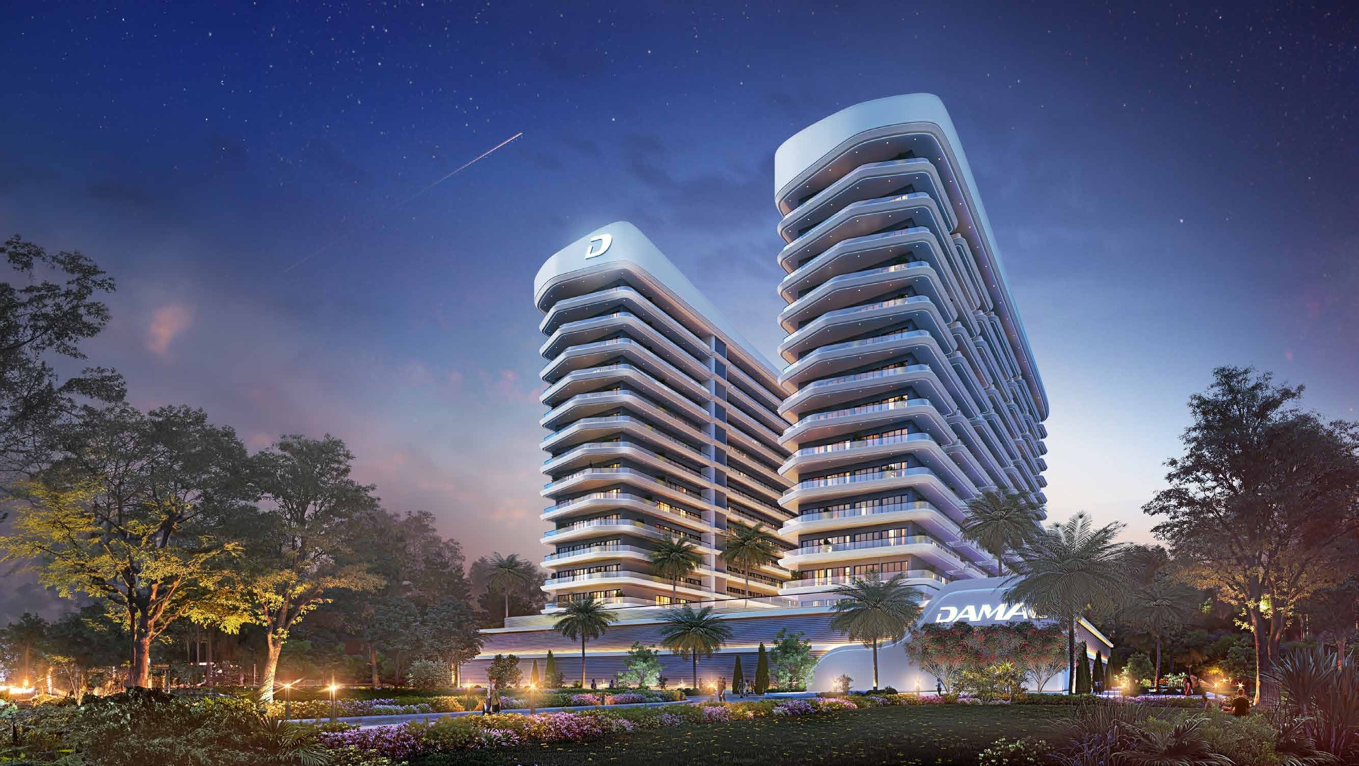 Elo 2 and 3 Damac exterior view