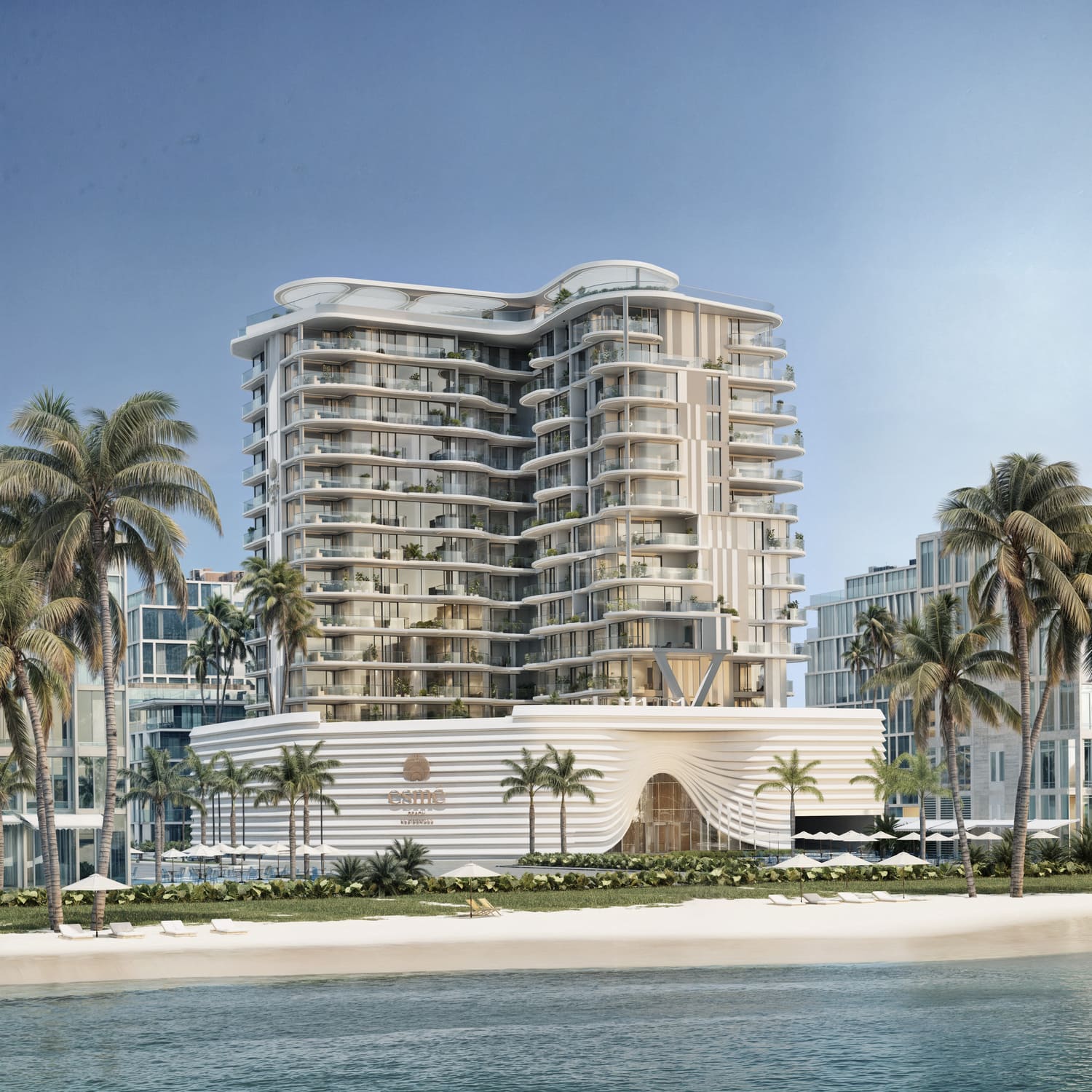 Esme Beach Residences exterior view