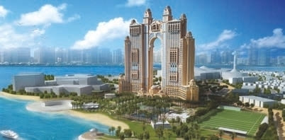 Fairmont Marina Residences exterior view