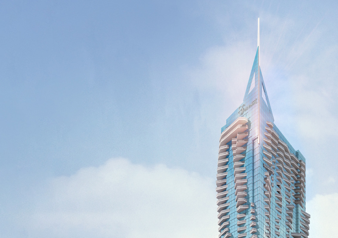 Fairmont Residences Dubai Skyline exterior view