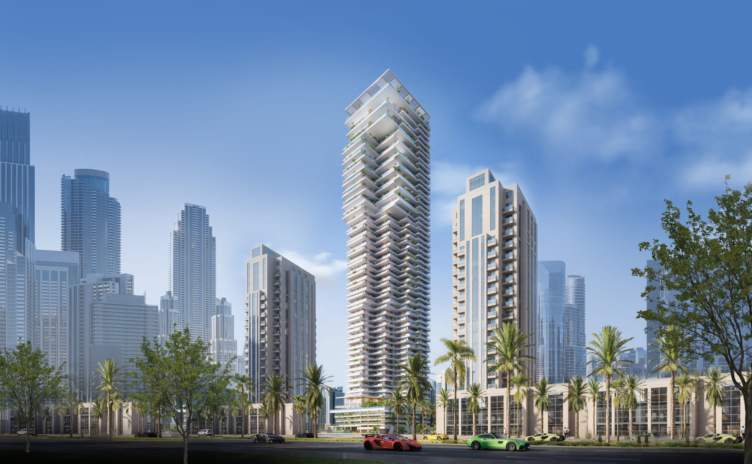 Fairmont Residences Solara Tower architecture