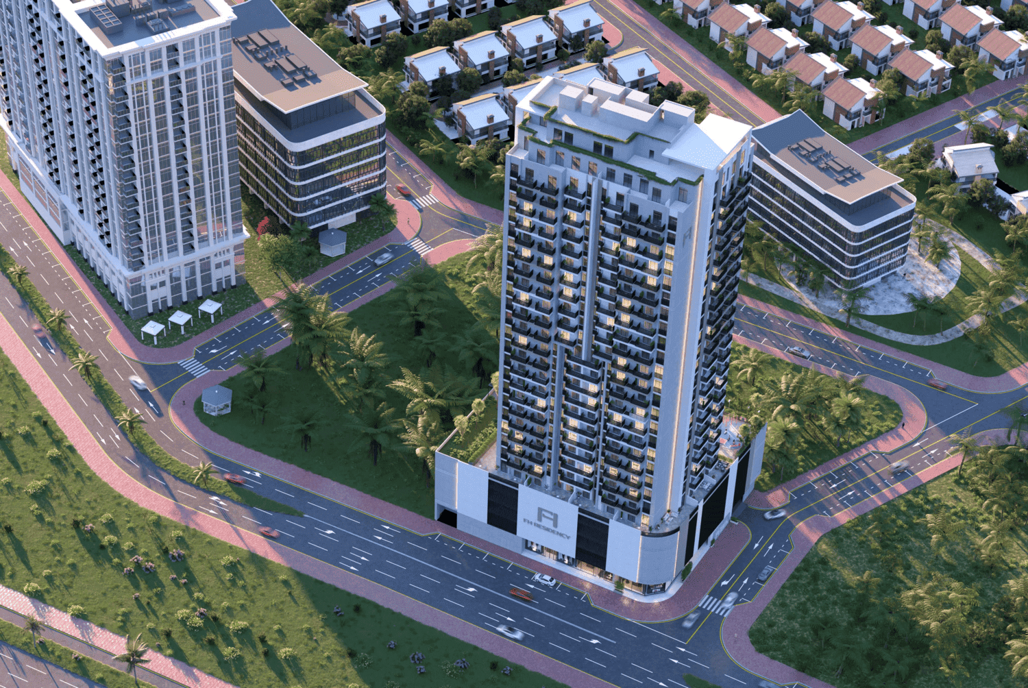 FH Residency exterior view