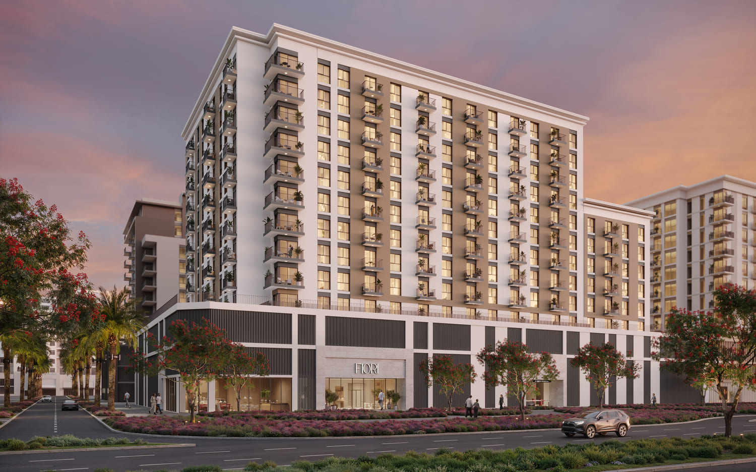 Fiori Residences exterior view