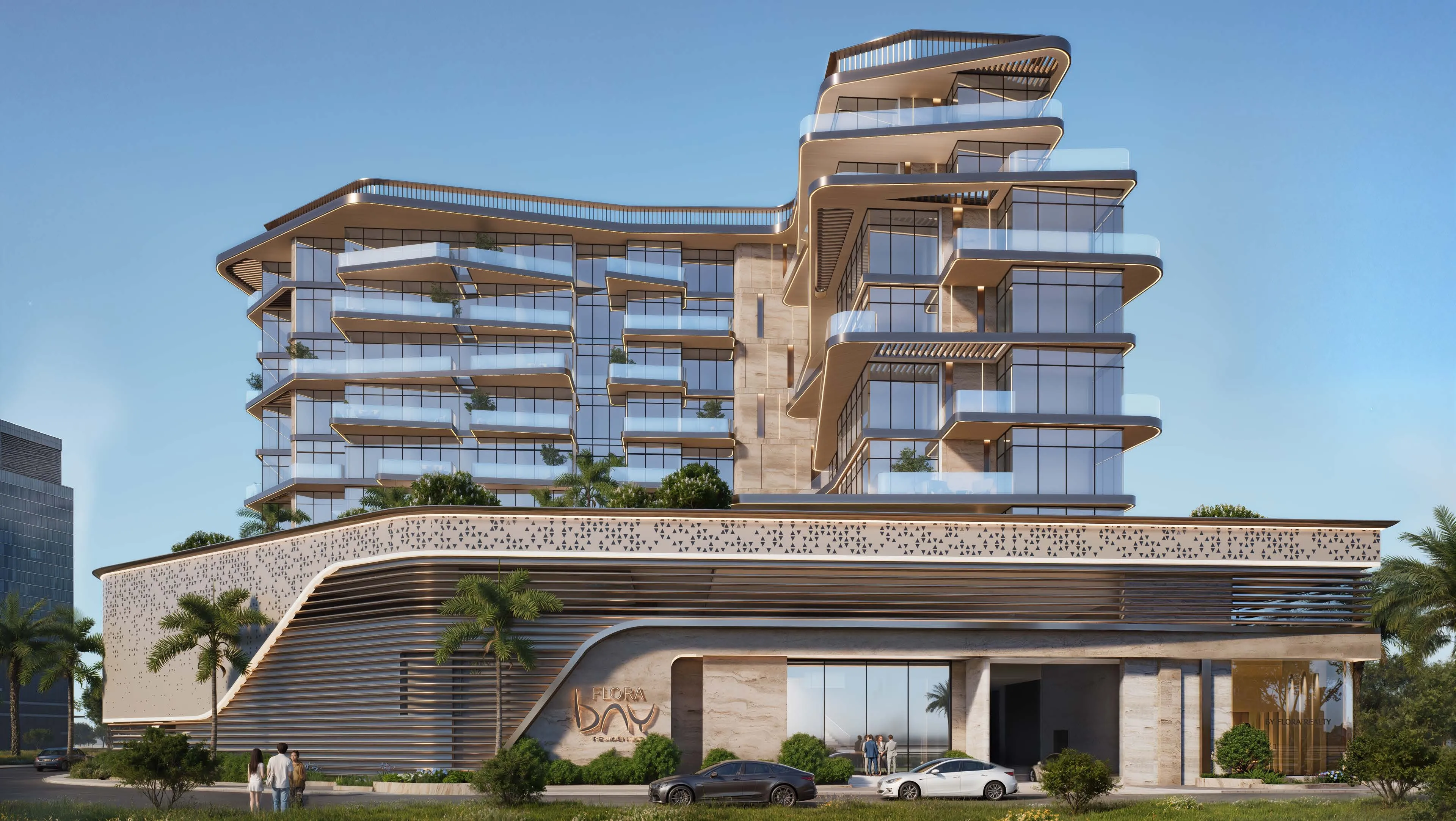 Flora Bay Residences exterior view