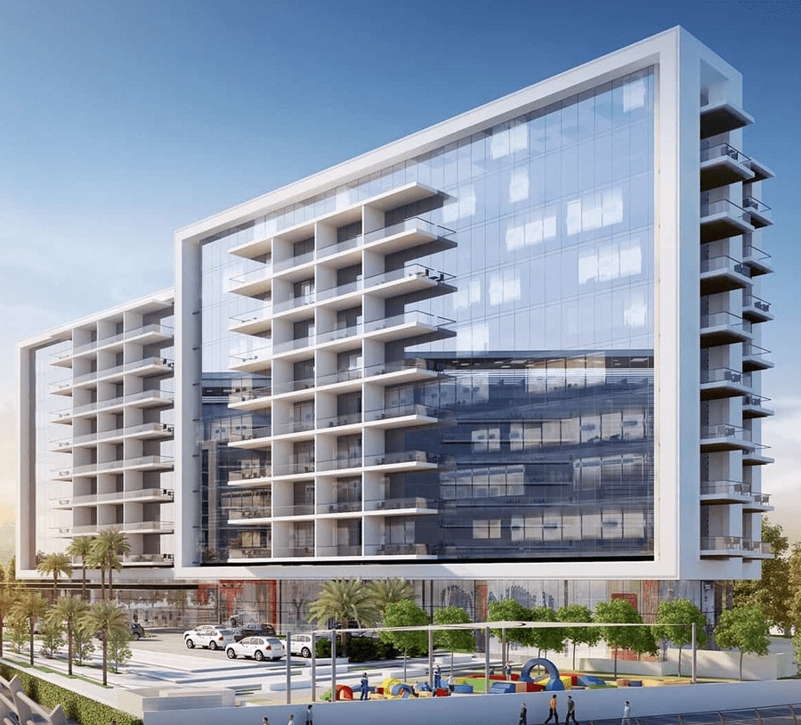 Gateway II Residences exterior view