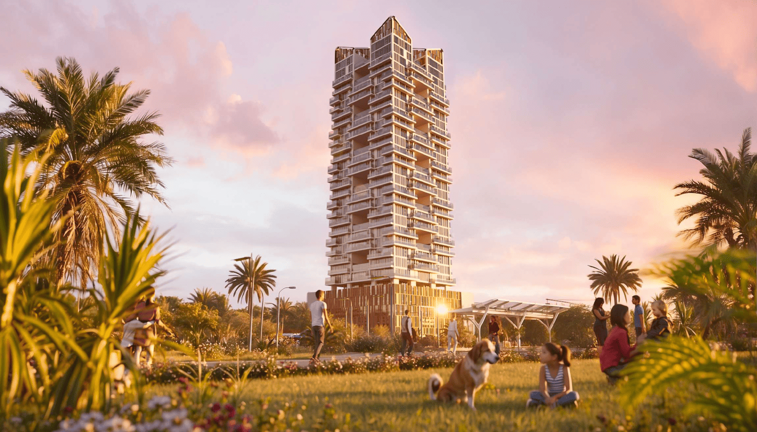 Gharbi 2 Residences exterior view