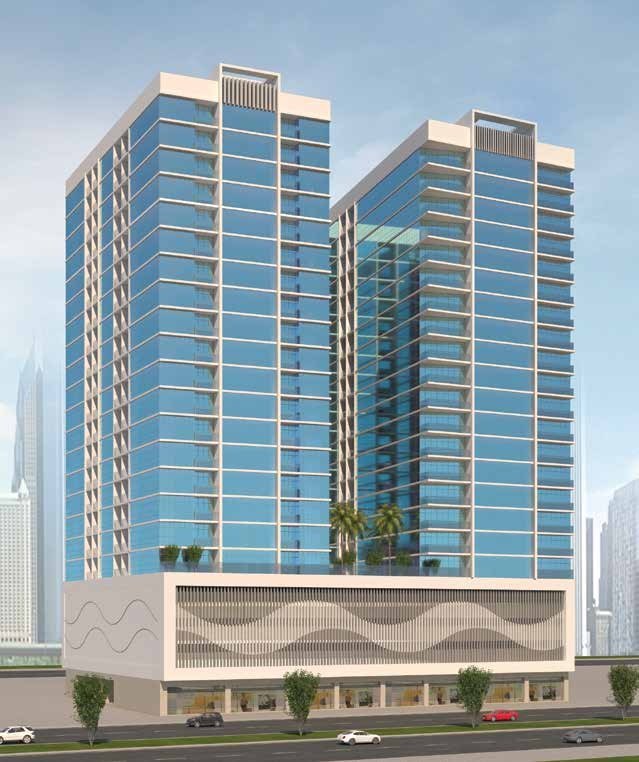 Gulfa Towers exterior view