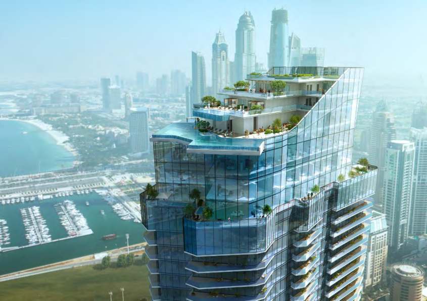 Habtoor Grand Residences exterior view