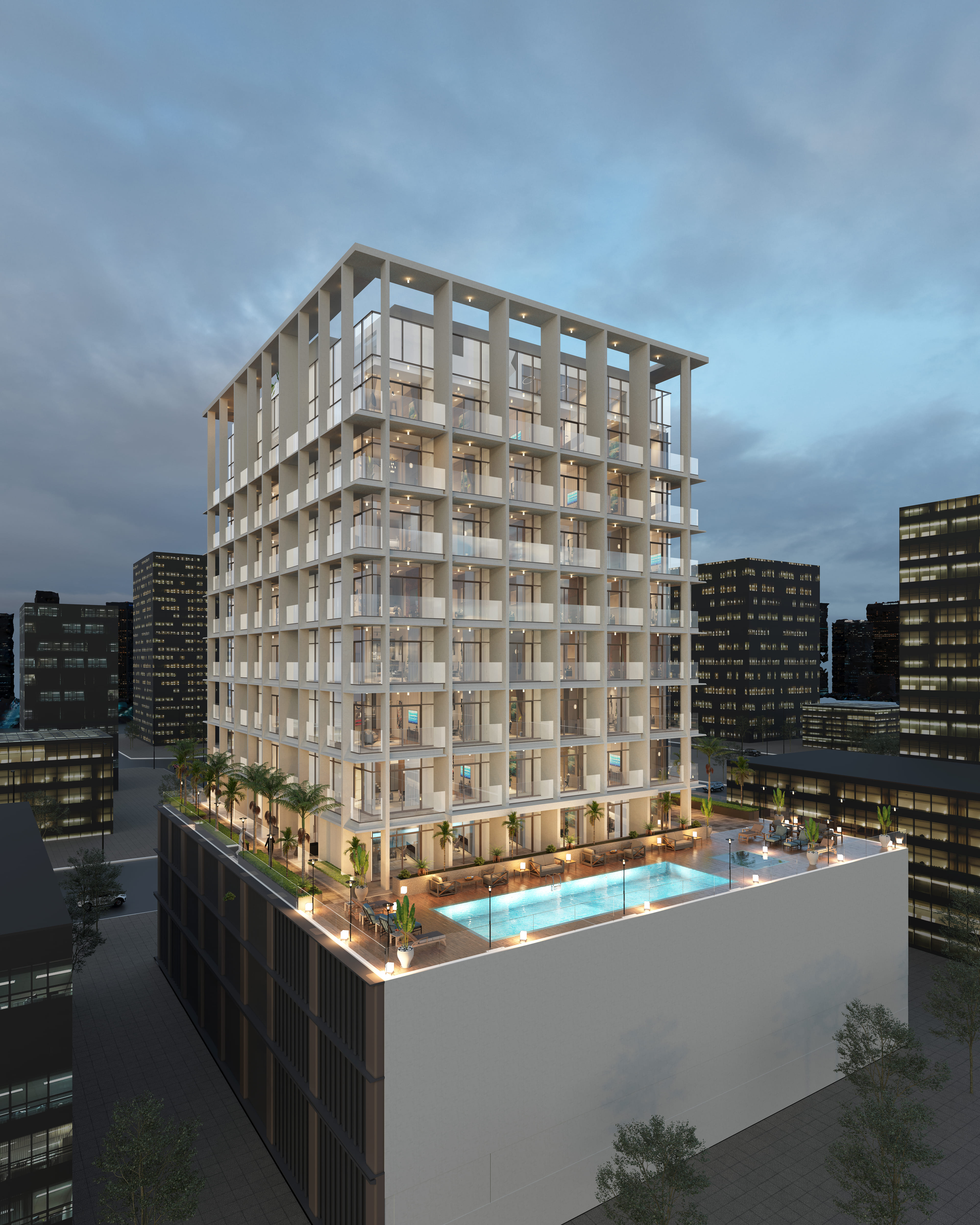 Hyde Walk Residence exterior view
