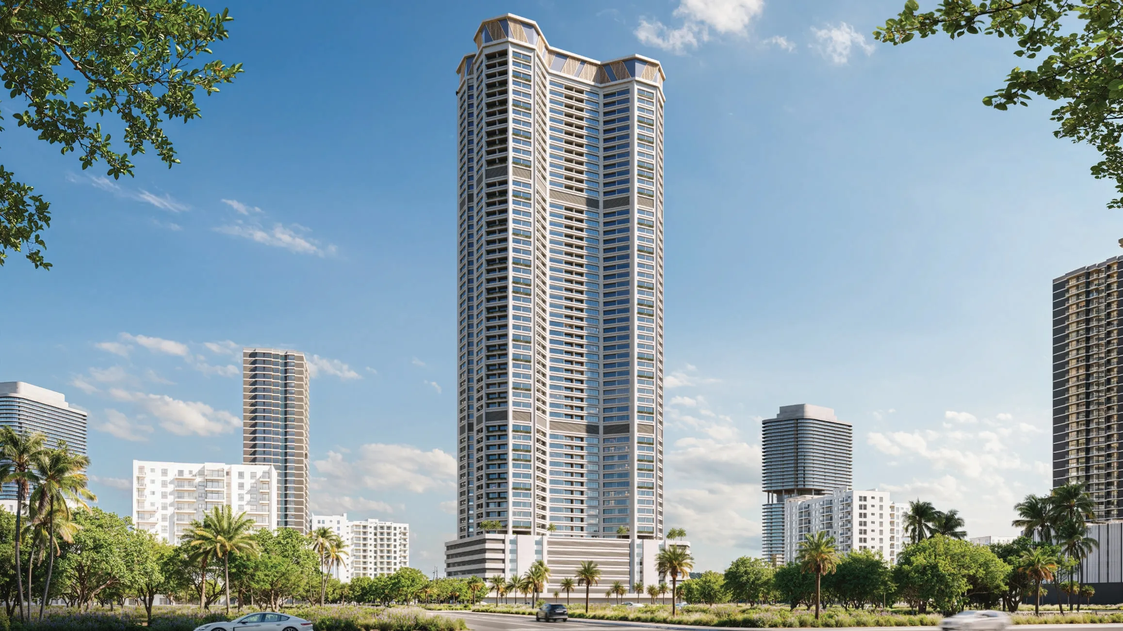Infinity Tower exterior view