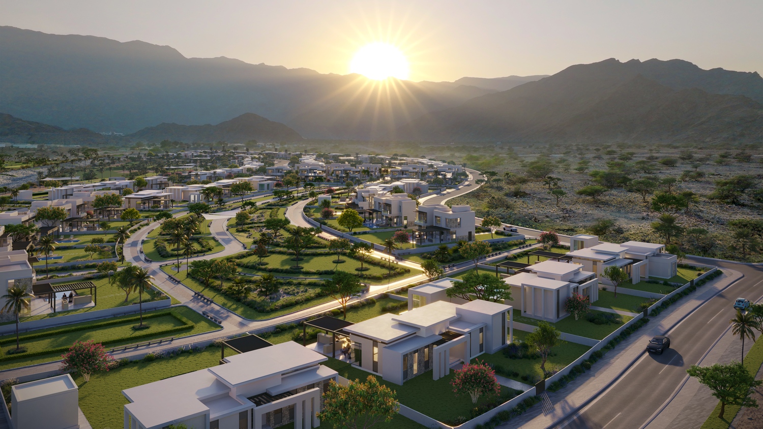 Jebel Sifah - Raya architecture