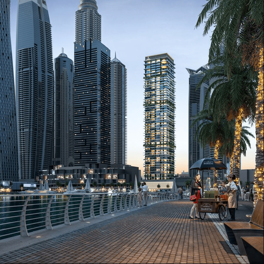 Kempinski Marina Residences exterior view