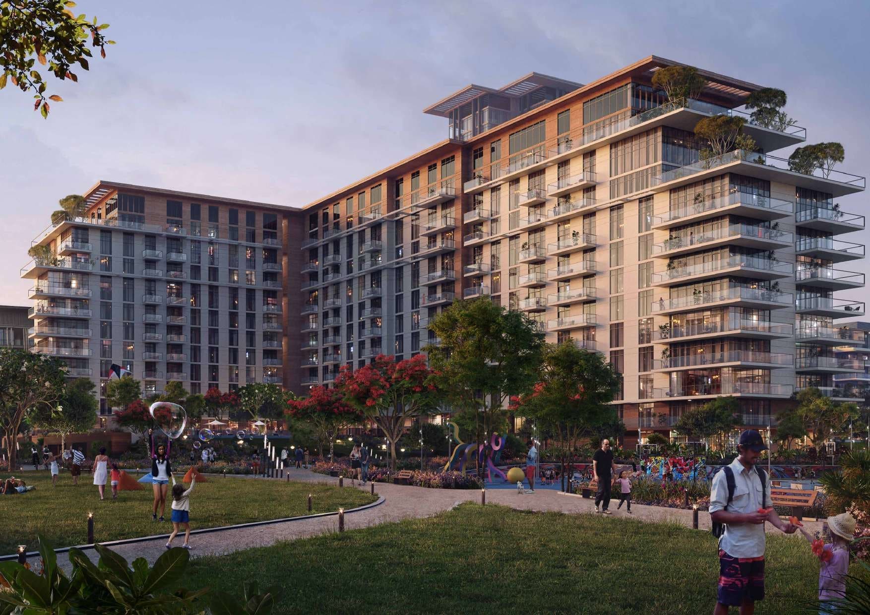 Laurel Central Park exterior view