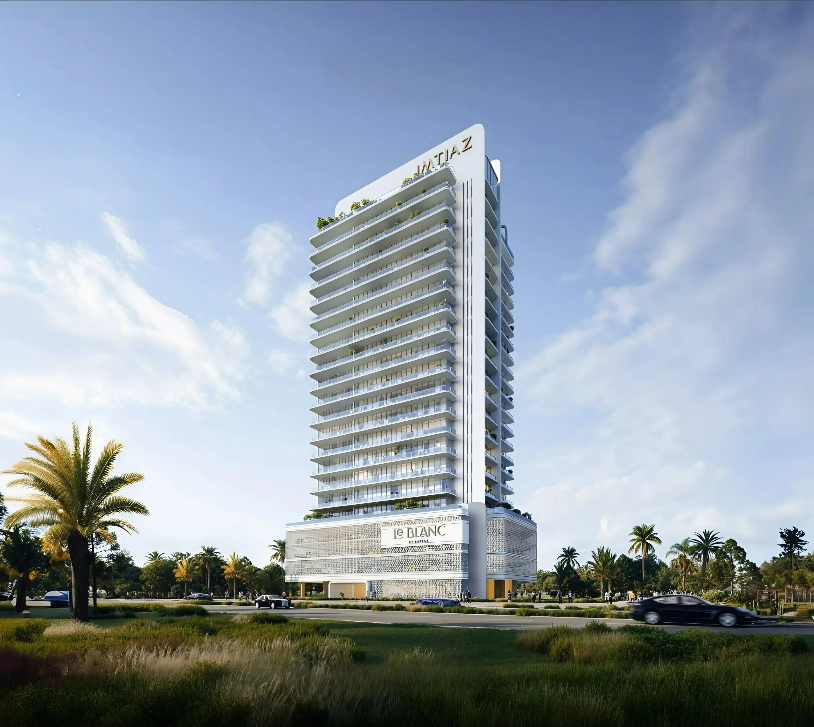 Le Blanc exterior view