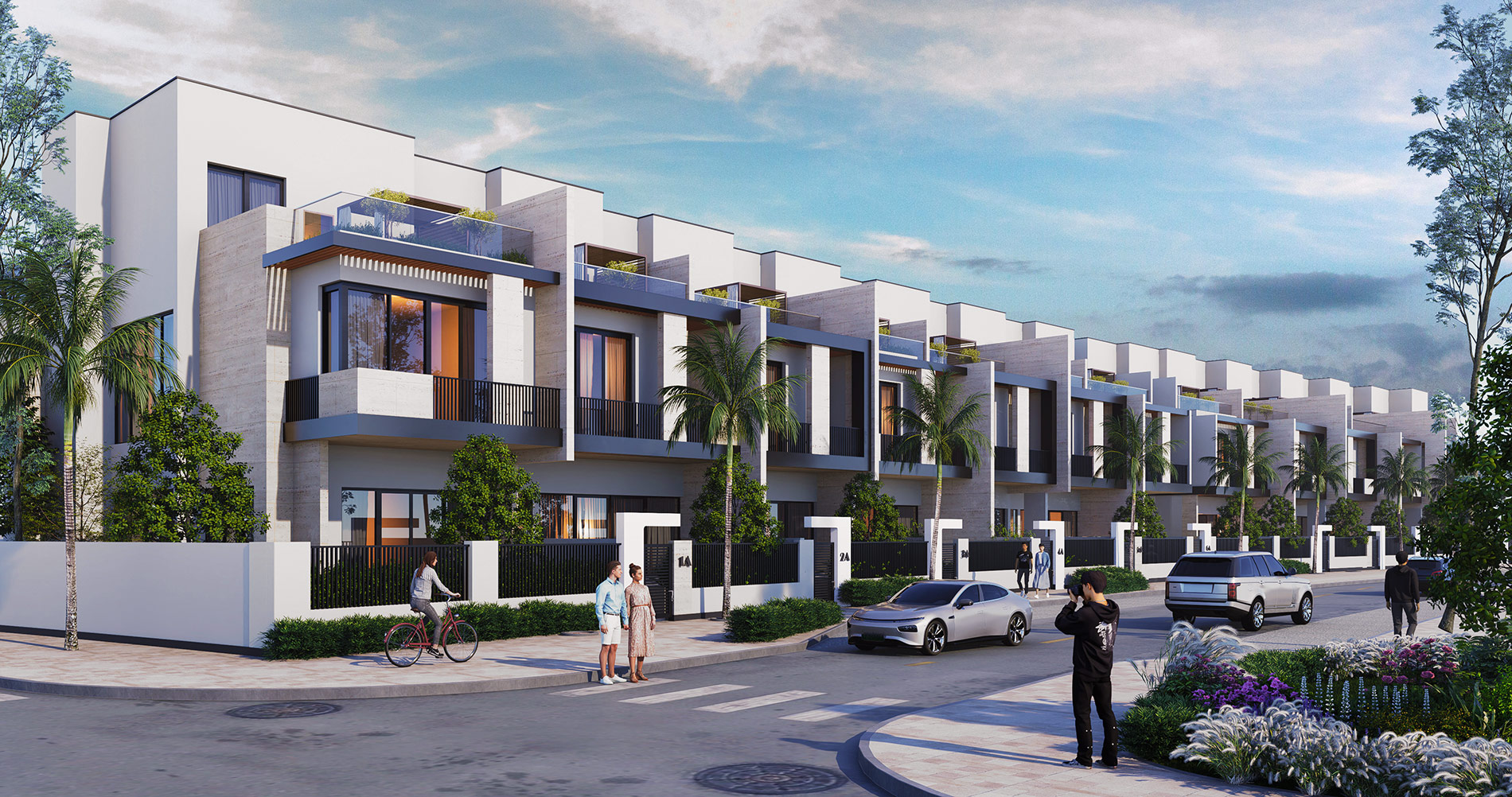 Le Parc Homes II exterior view