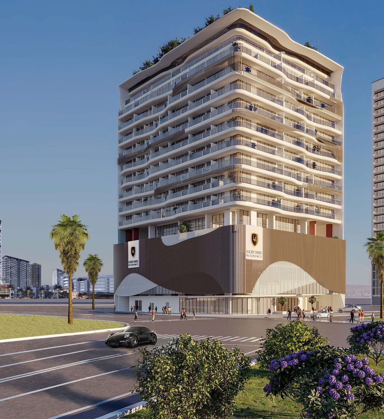 Lucky Oasis Residence exterior view