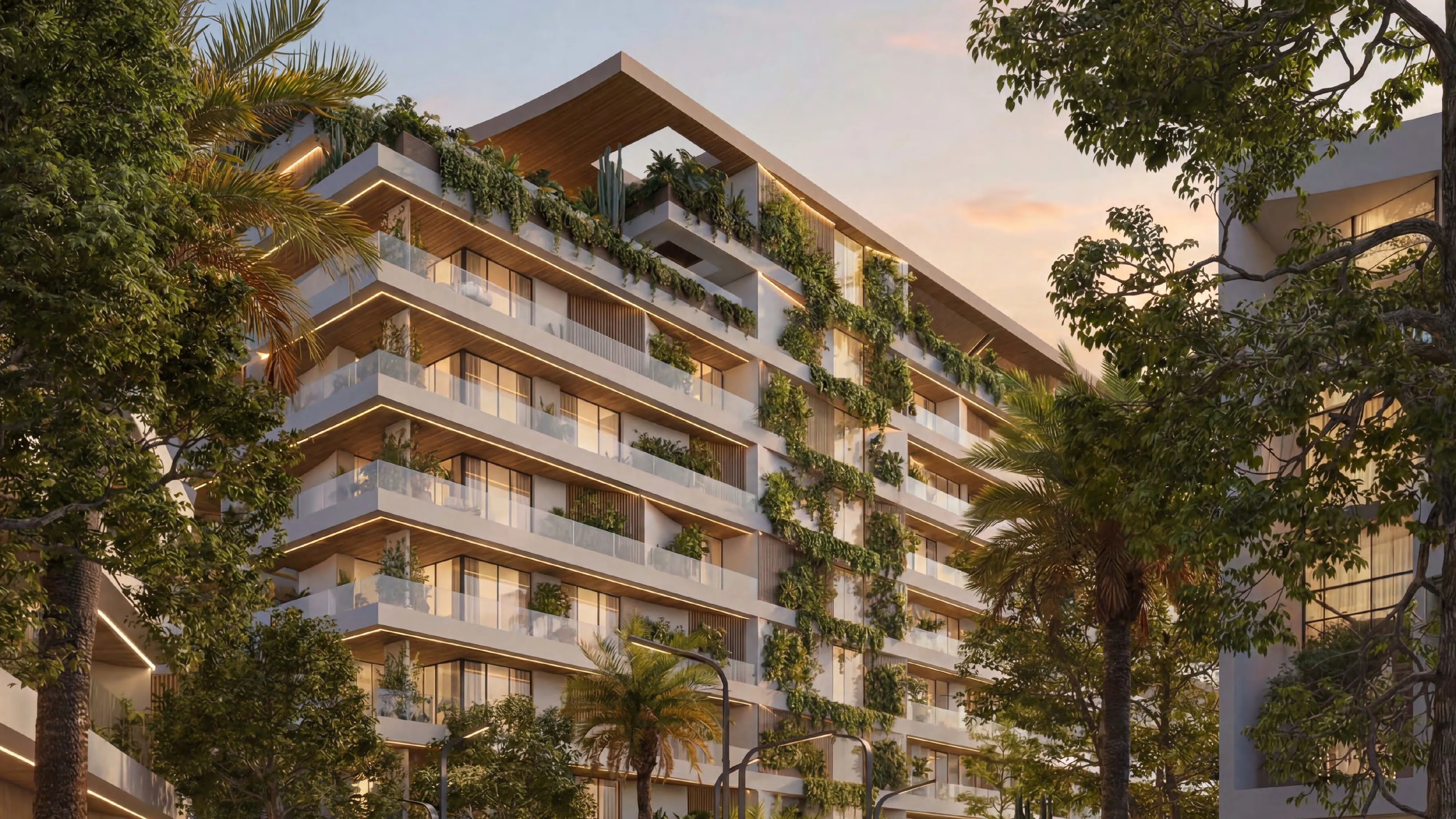 Lunaya Terraces exterior view