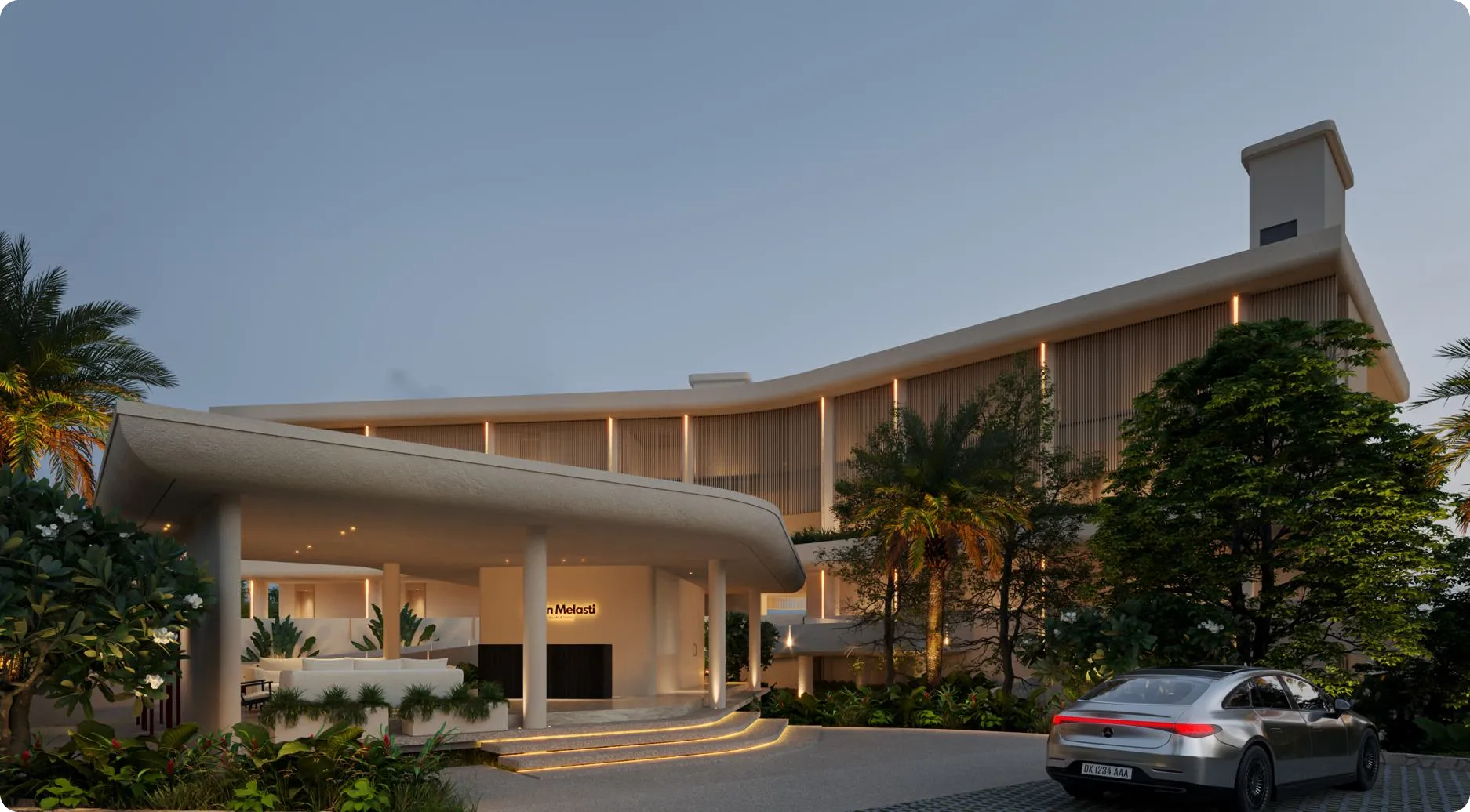 Lyvin Melasti architecture