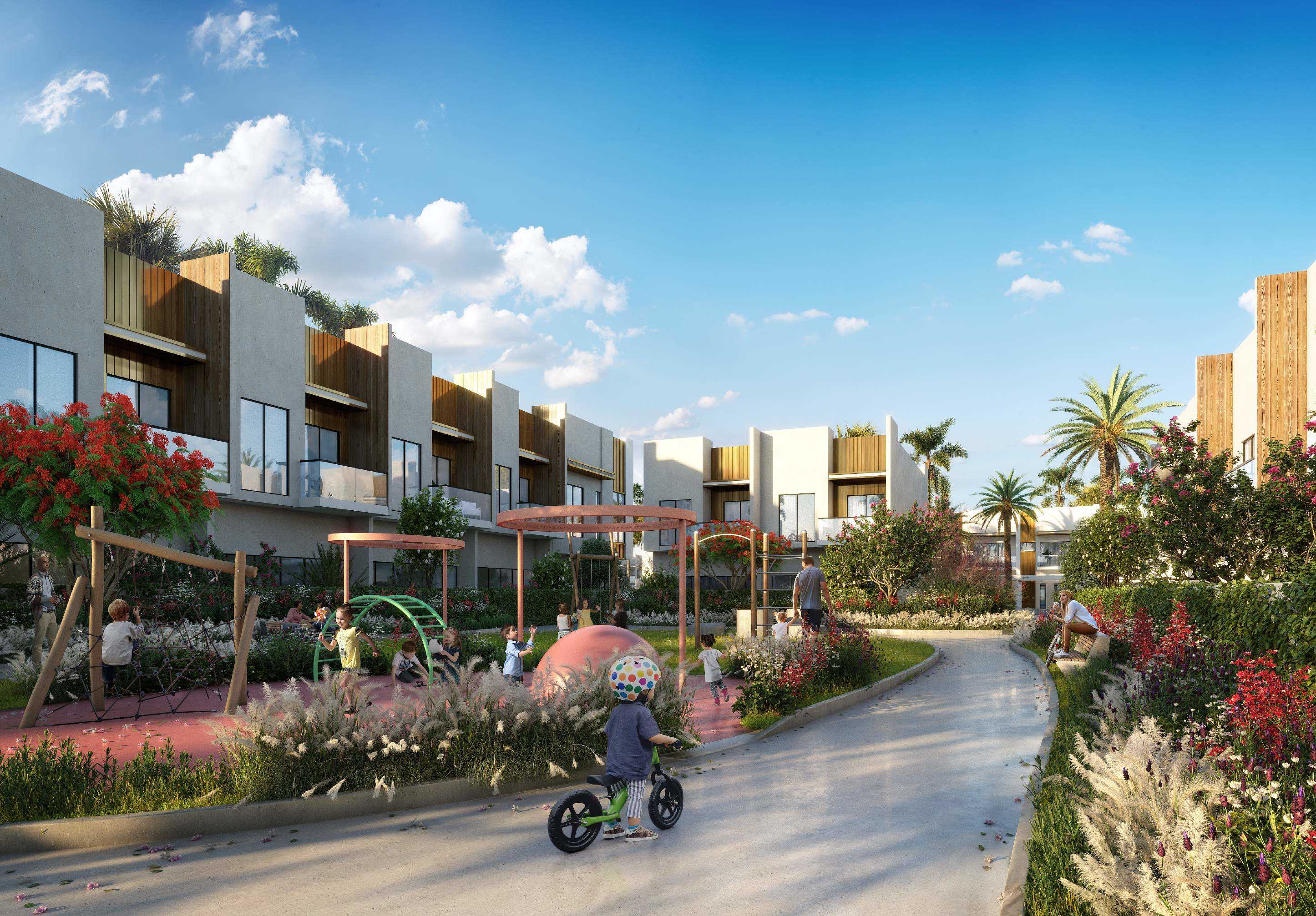 Mag City Townhouses exterior view