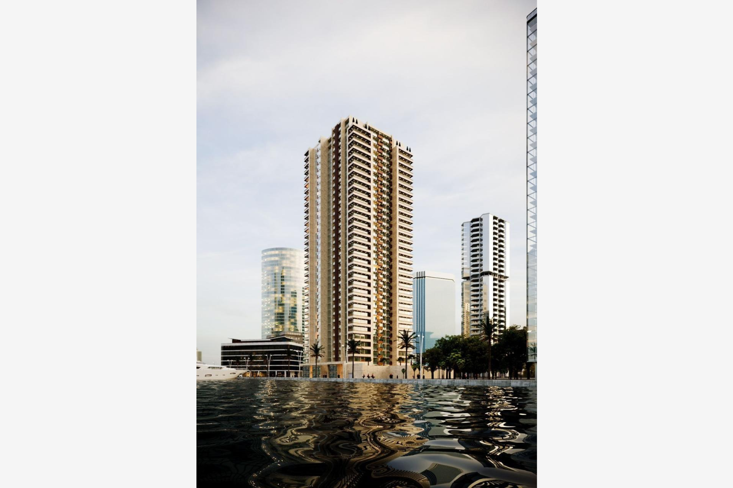 Mariane Tower exterior view