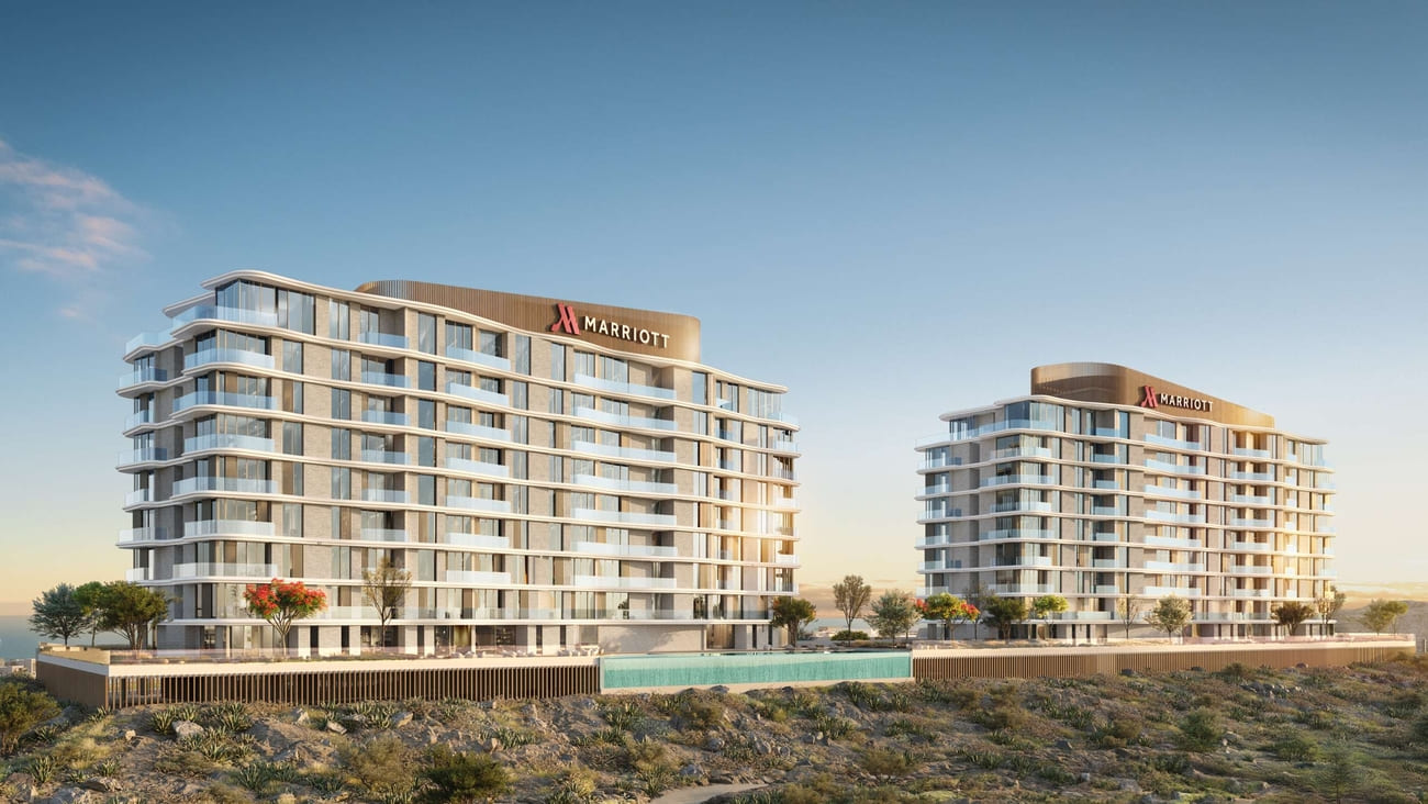 Marriott Residences by Dar Global architecture