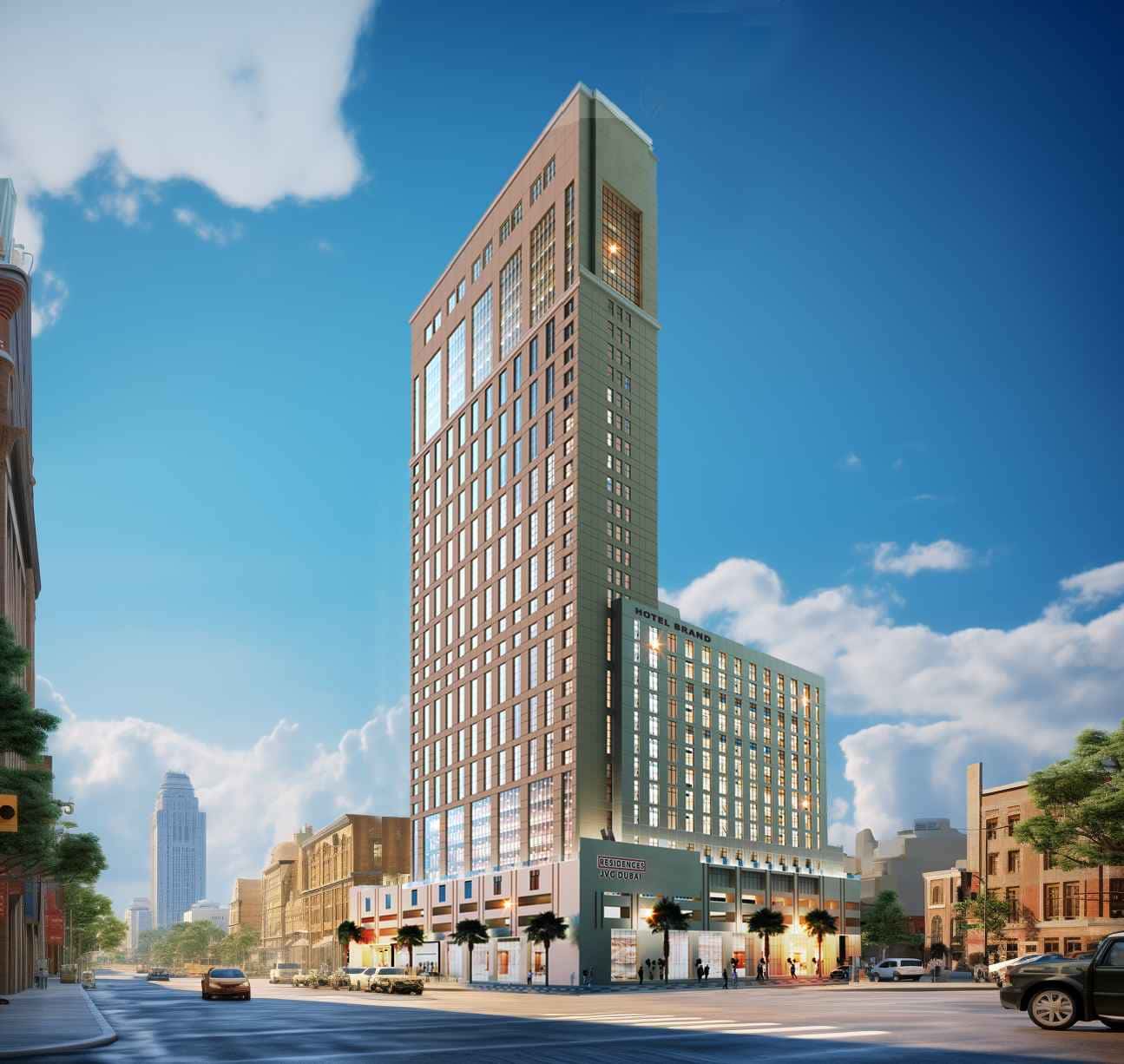 Marriott Residences JVC exterior view