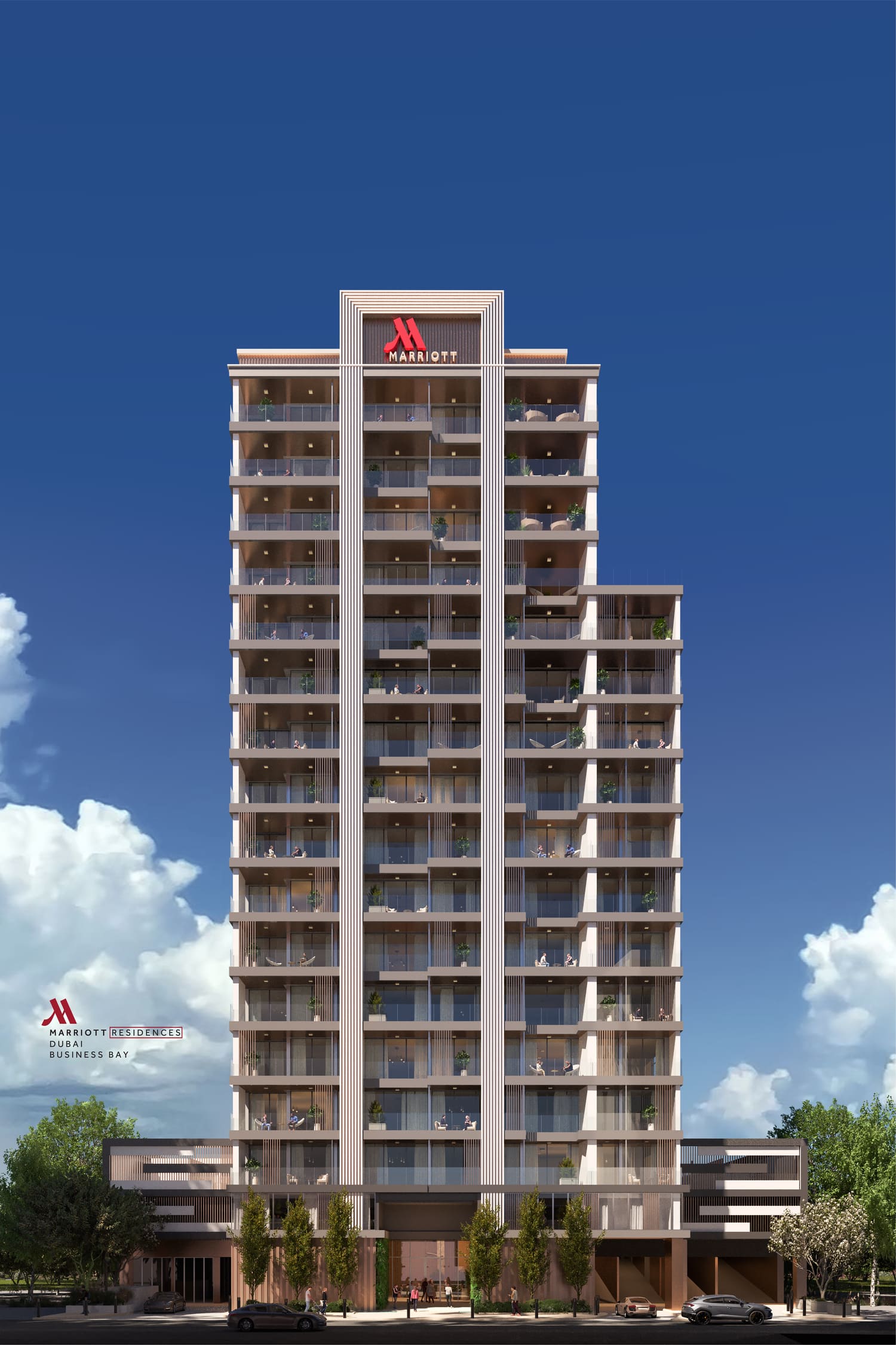 Marriott Residences exterior view