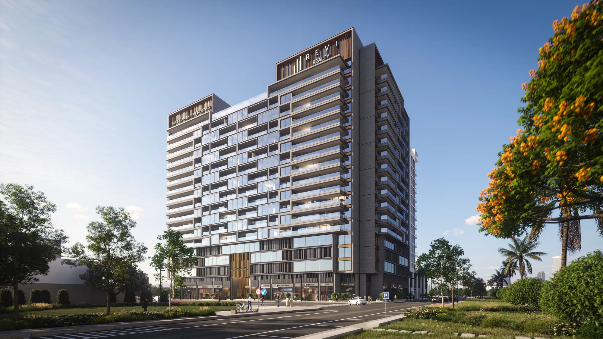 Mas Barsha Residency exterior view