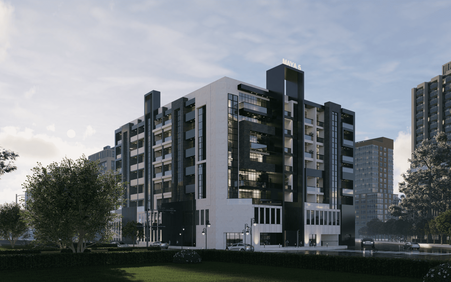 Maya 5 exterior view