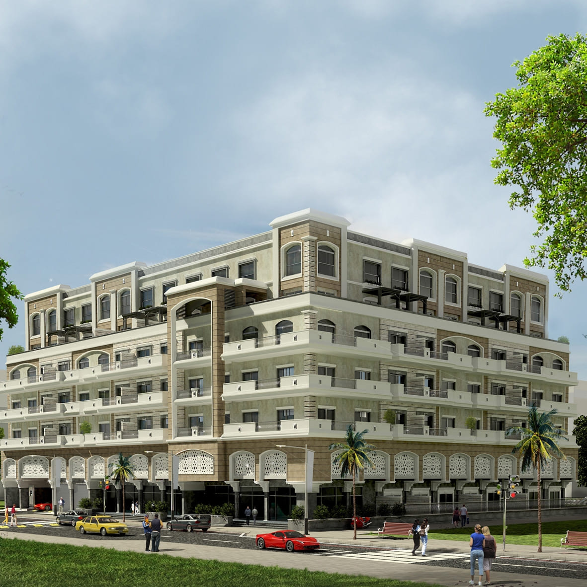 Mayas Geneva exterior view