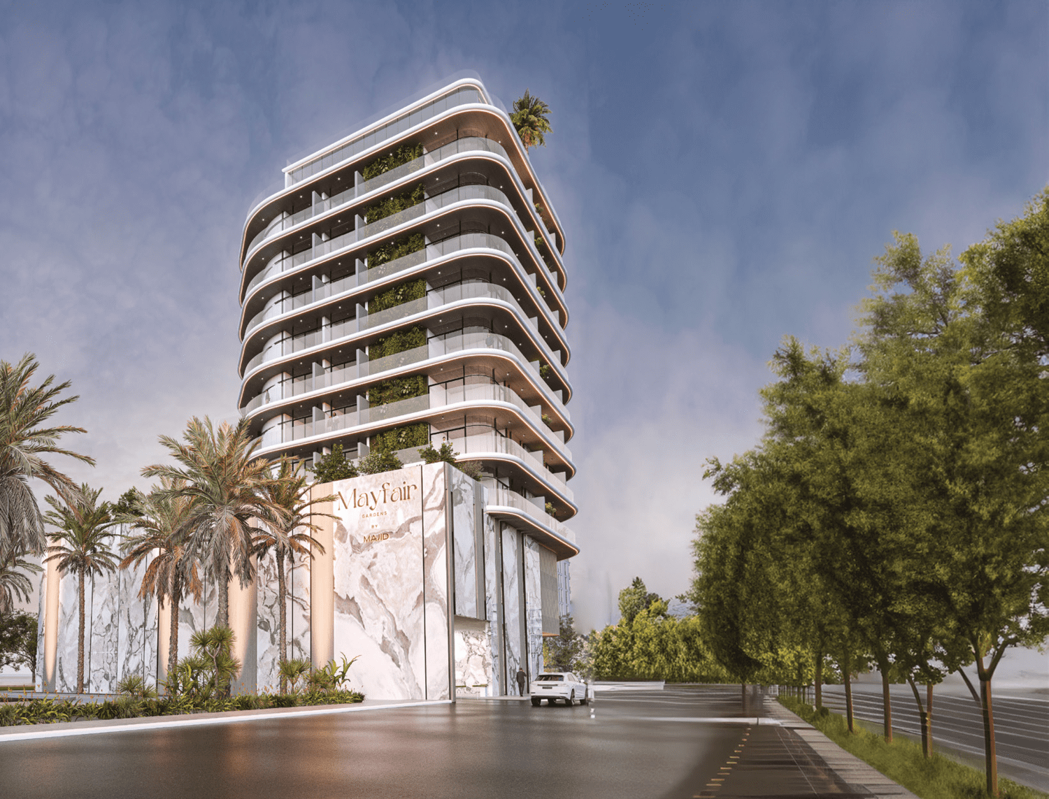 Mayfair Gardens exterior view